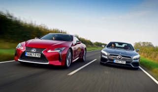 Lexus LC 500h vs Mercedes SL 400 - header