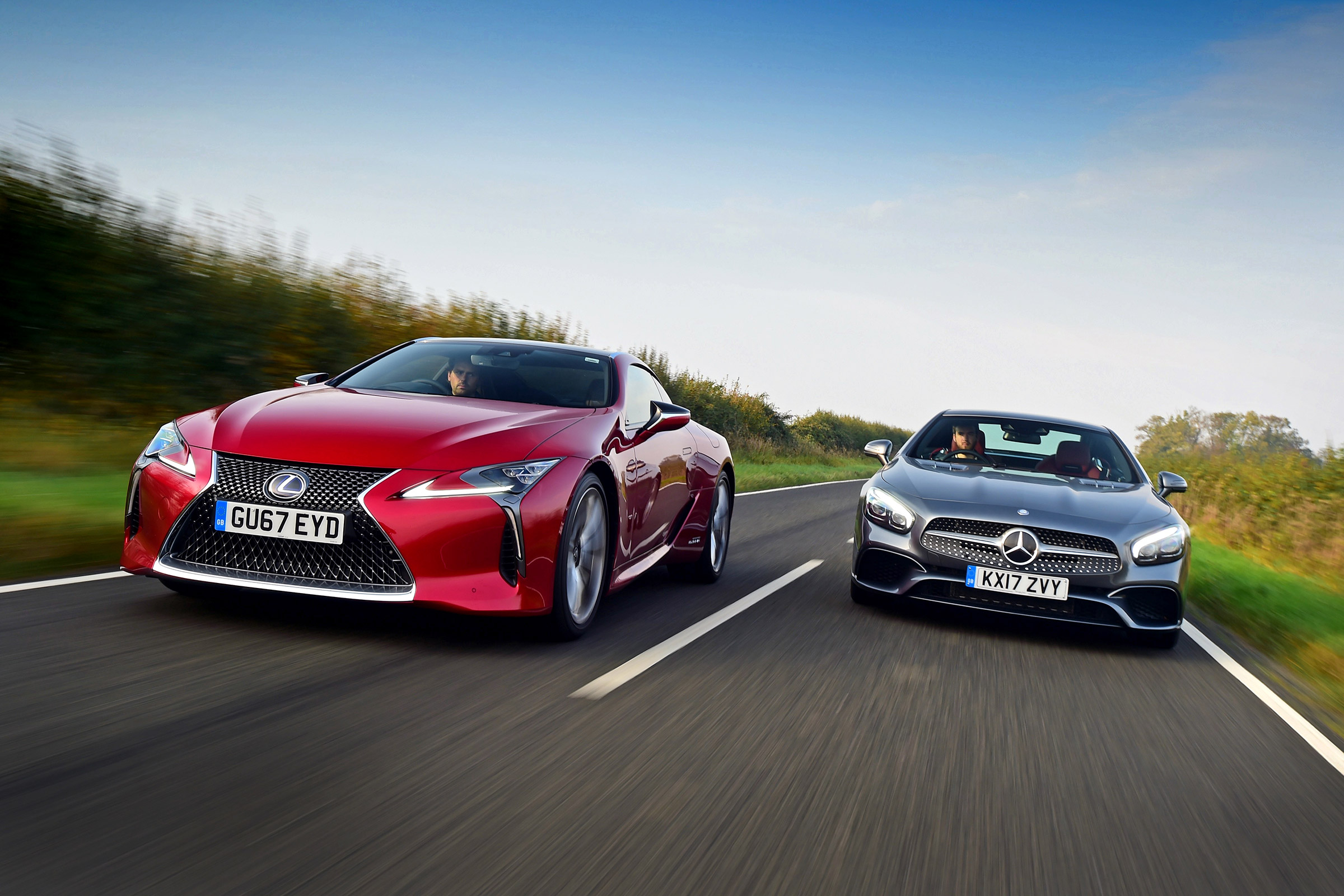 Lexus Lc 500h Vs Mercedes Sl 400 Auto Express