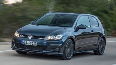 Volkswagen Golf GTD 2017 facelift - front tracking