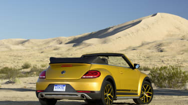 VW Beetle Dune cabrio rear