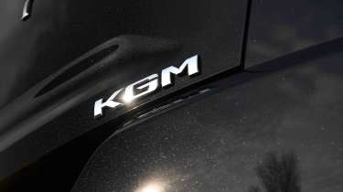 KGM Tivoli - &#039;KGM&#039; badge