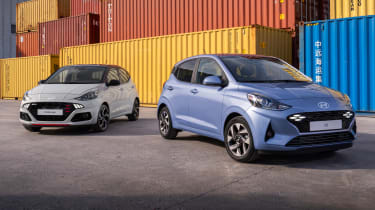 Facelifted Hyundai i10 and i10 N-Line - front static