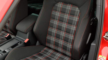Volkswagen Golf GTI DSG front seat