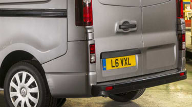 Vauxhall Vivaro 2014 rear detail
