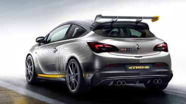 Vauxhall Astra VXR Extreme rear