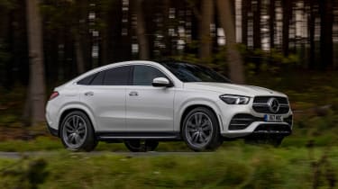 Mercedes GLE Coupe twin test - front