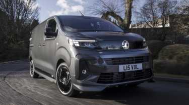 Vauxhall Vivaro GS - front cornering 