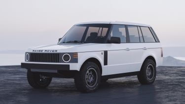 Range Rover L322 restomod by Velvet Motorworks - front static 