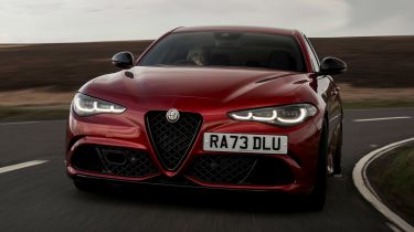 Alfa Romeo Giulia Quadrifoglio - front action