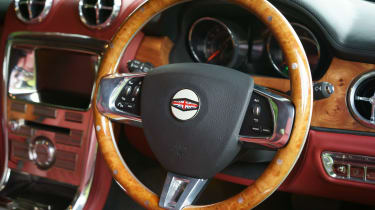 David Brown Speedback steering wheel