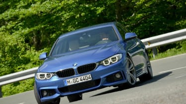 BMW 4 Series Gran Coupe 2014 cornering front