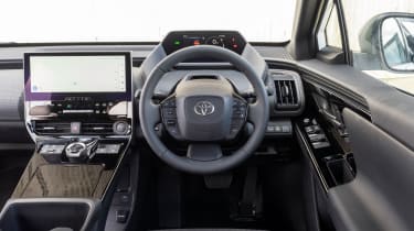 Toyota bZ4X vs Volkswagen ID.4 vs Hyundai Ioniq 5: Toyota bZ4X interior
