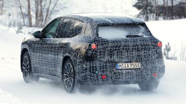 BMW Neue Klasse SUV spyshots - rear 
