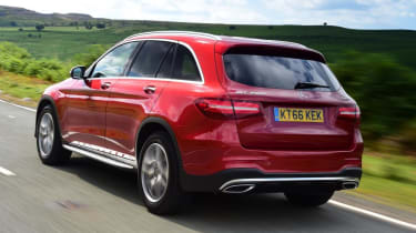 Used Mercedes GLC - rear action
