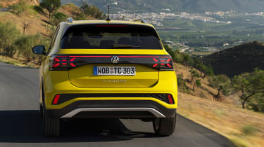 New Volkswagen T-Cross - rear driving
