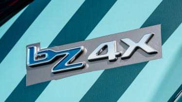Toyota bZ4X prototype - bZ4X badge