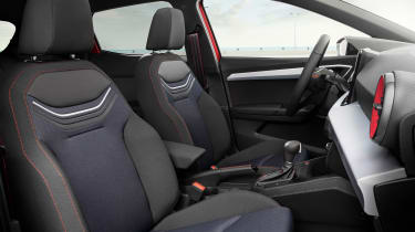 SEAT Ibiza facelift - seats