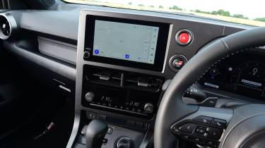 Toyota GR Yaris - centre console