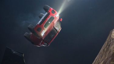 Jaguar E-Pace barrel roll world record stunt 