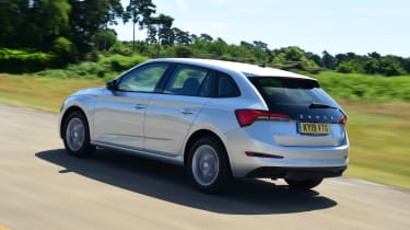 Used Skoda Scala - rear tracking