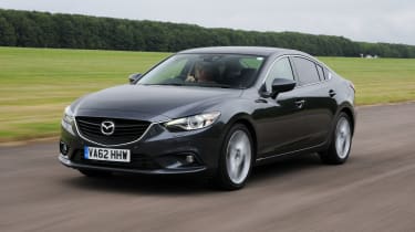 Mazda 6 saloon 2013 front action