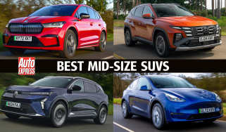 Best mid-size SUVs - header image