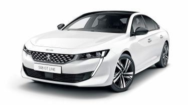 Peugeot 508 - white front