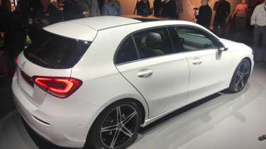 New Mercedes A-Class - reveal white