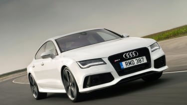 Audi RS7 2013 front action