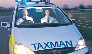 Taxman seeks permission to break speed limit