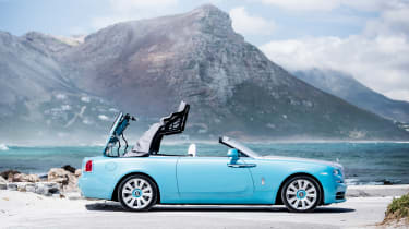 Rolls-Royce Dawn - roof mechanism