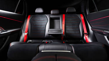 Mercedes GLC - back seats