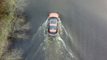 Land Rover Discovery prototype - above