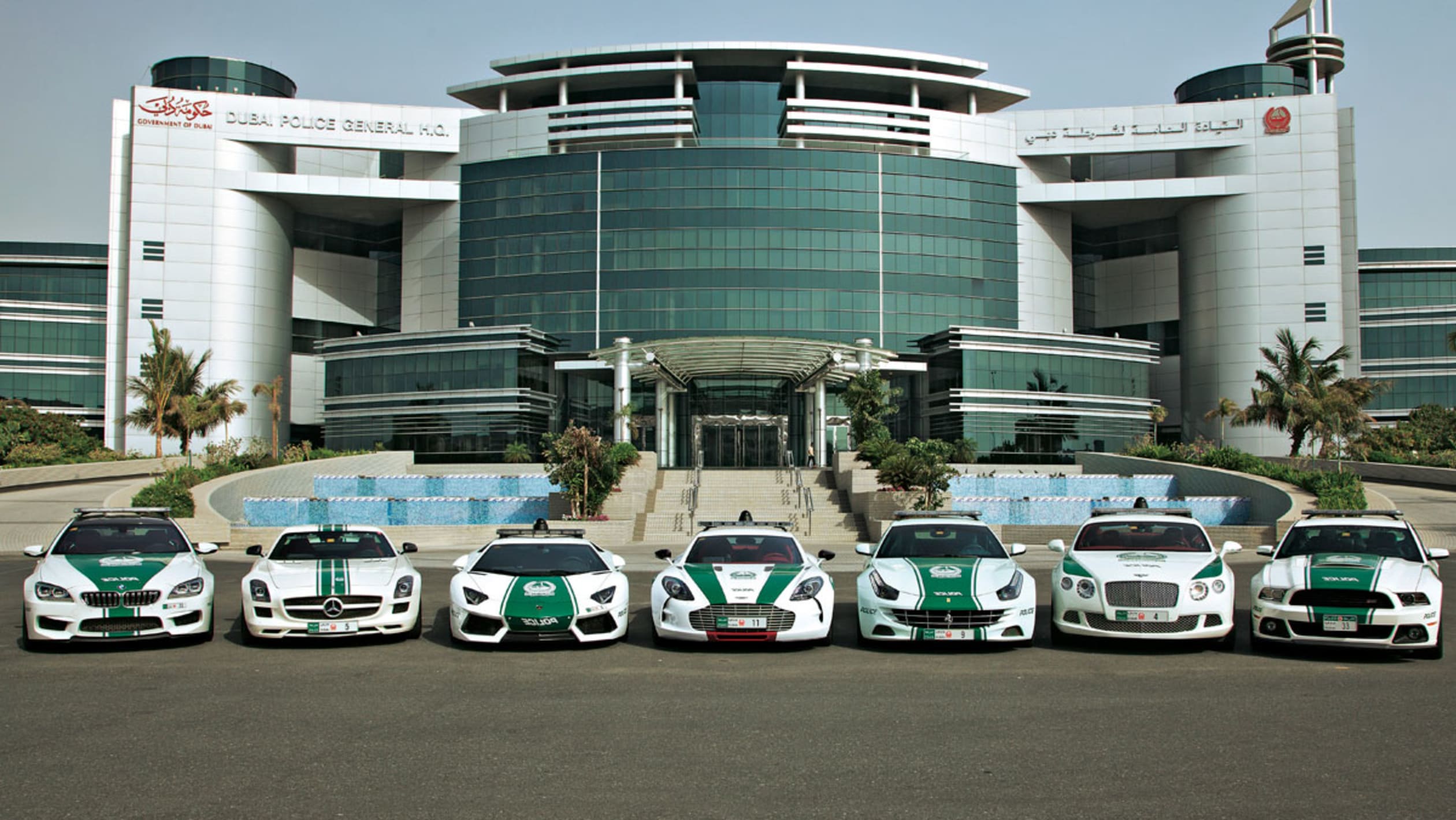 Incredible Dubai police cars | Auto Express