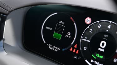 Porsche Panamera Turbo E-Hybrid - dial cluster