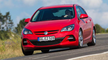 Vauxhall Astra BiTurbo five-door action