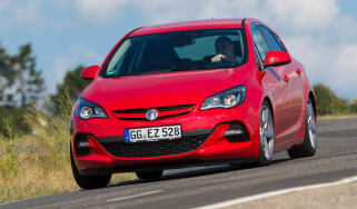 Vauxhall Astra BiTurbo five-door action