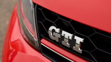 Volkswagen Golf GTI DSG badge