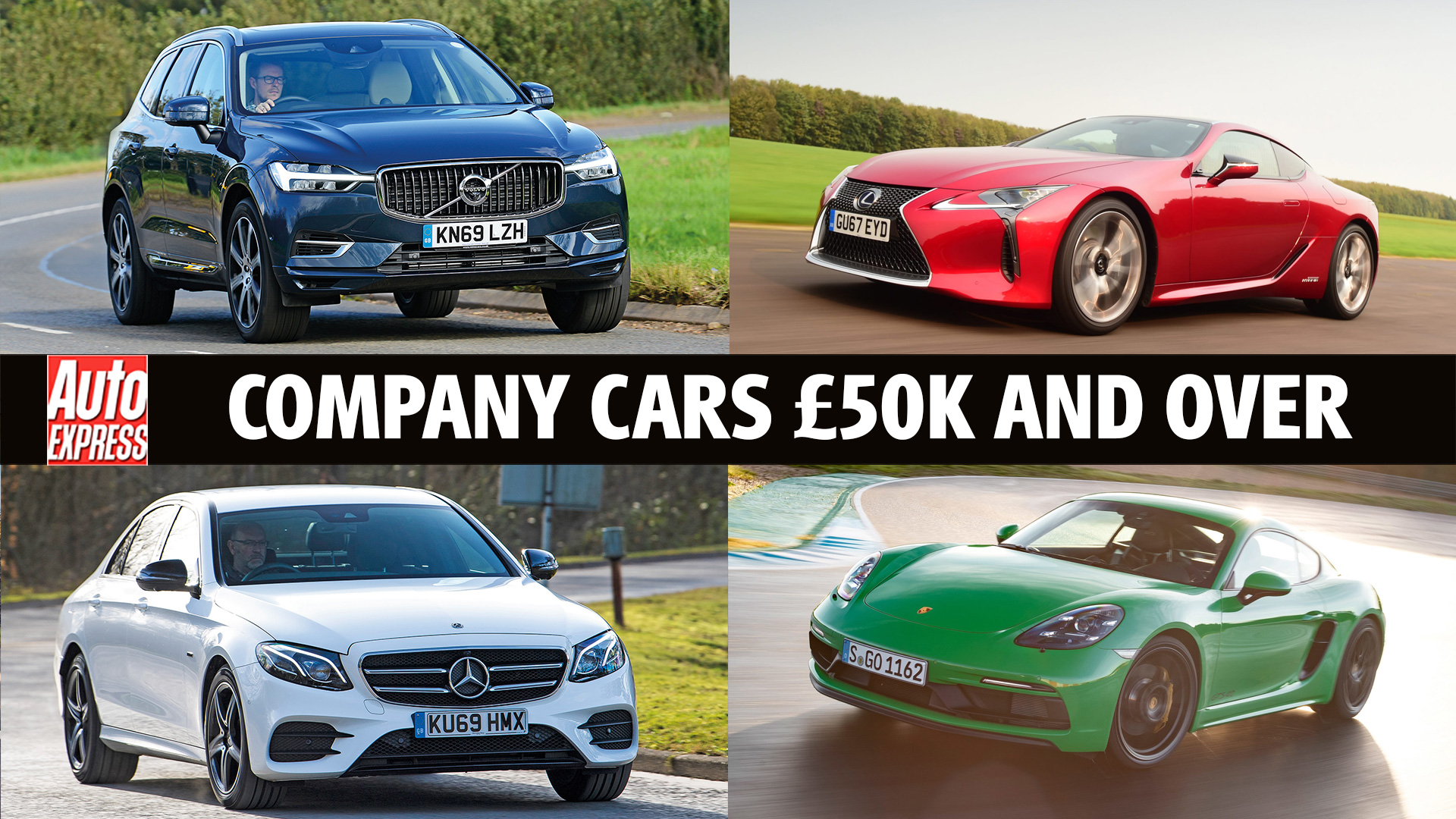 Best company cars £50,000 and above  Auto Express