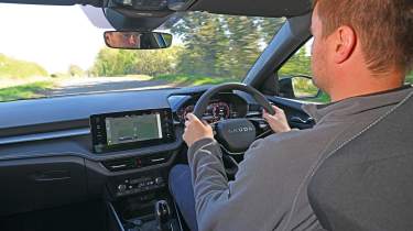 Skoda Fabia 130 - driving