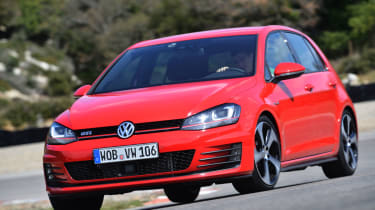 Volkswagen Golf GTI front corner