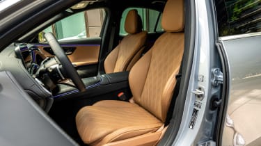 Mercedes E-Class - front seats