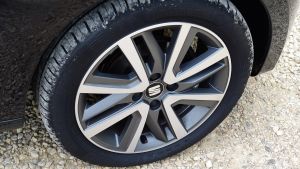 SEAT Mii electric UK - wheel detail