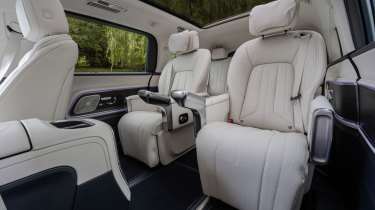Mercedes VLE - rear seats