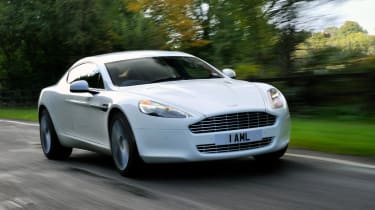 Aston Martin Rapide front tracking