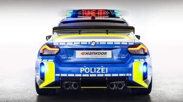 Police BMW M2 by AC Schnitzer - studio rear end