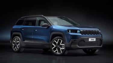 Jeep Compass - front blue