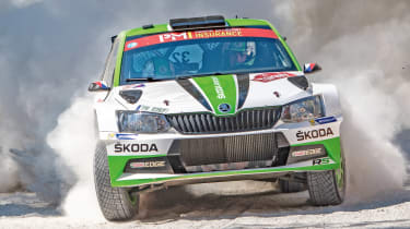 Skoda WRC2 - action