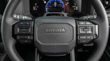 Toyota Land Cruiser Commercial - steering wheel