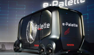 Toyota e-Palette - CES front